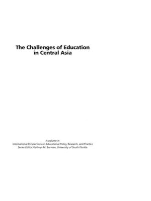 cover image of The Challenges of Education in Central Asia